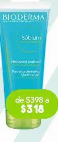 Bioderma sebium gel tub c/200ml
