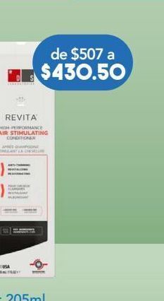 Farmacia San Pablo Revita shampoo btl c/205ml. oferta