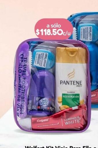 Farmacia San Pablo Walfort kit viaje para ella bol c/5pzs oferta