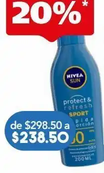 Farmacia San Pablo Nivea sun prot sol p&r spo fps50 c/200ml oferta