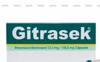 Gitrasek cap 166.6mg caj c/12