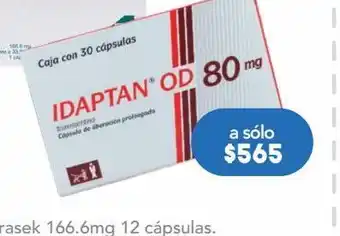 Farmacia San Pablo Idaptan od cap 80mg caj c/30 oferta