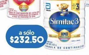 Farmacia San Pablo Similac hmo et3 1-3 años lat c/850gr oferta