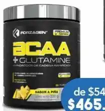 Forzagen bcaa + glutamine piña c/330gr
