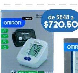 Farmacia San Pablo Omron baumanometro hem-7120 c/2pzs oferta