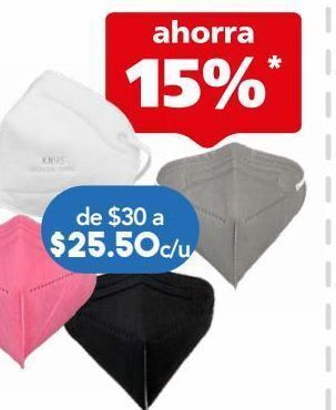 Farmacia San Pablo Star mascarilla kn95 c/1pza oferta