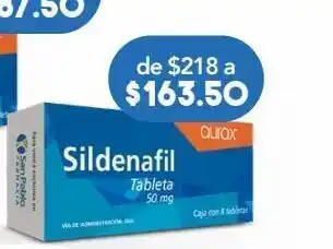 Farmacia San Pablo Sildenafil tab 50mg c/8pzs genvita oferta
