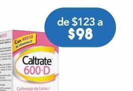Farmacia San Pablo Caltrate 600 d tab 400 uimg fra c/30 oferta
