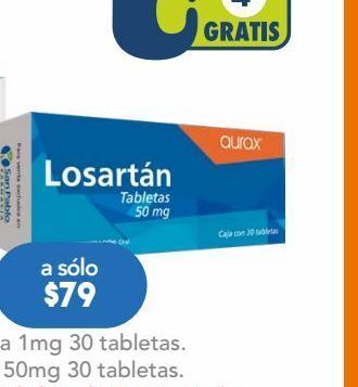 Losartan tab 50mg c/30 cronix