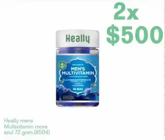 Heally Mens Multivitamin Mora Azul 2 x 72 gom.