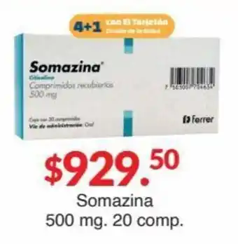 Somazina 500mg 20 comp.
