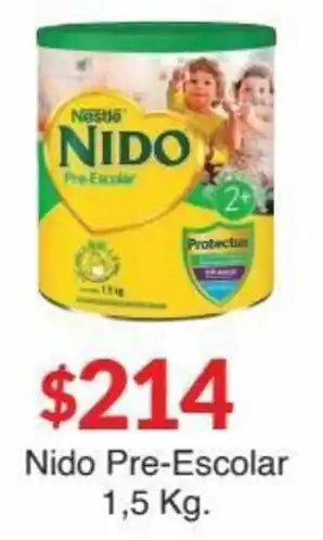 Farmacias Zapotlan Nido Pre-Escolar 2+ 1.5kg oferta