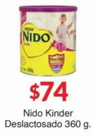Nido Kinder Deslactosado 360g