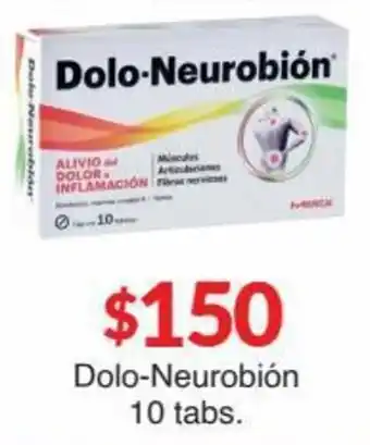 Farmacias Zapotlan Dolo-Neurobión 10 tabs. oferta