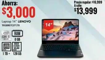 City Club Lenovo Laptop 14" oferta