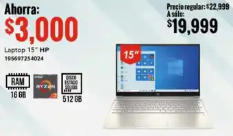 City Club HP Laptop 15" oferta