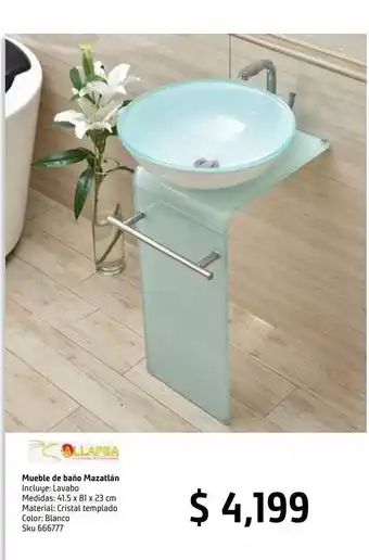 Mueble de baño mazatlan biselado