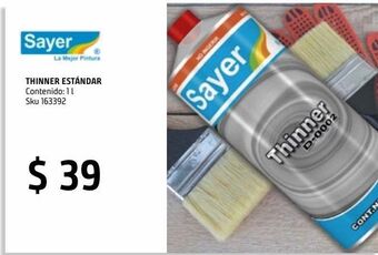 Sodimac Homecenter Thinner estándar 1 l oferta