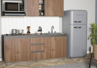 Sodimac Homecenter Cocina arkala 1.8 wengue gales oferta