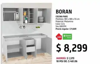 Sodimac Homecenter Cocina pars gris oferta