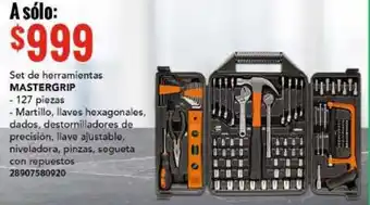 Mastergrip Set de Herramientas 127 piezas