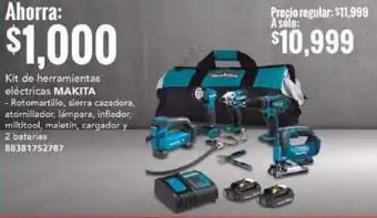 Makita Kit de Herramientas Eléctricas