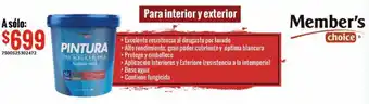 City Club Member's Choice Pintura para Interior y Exterior oferta