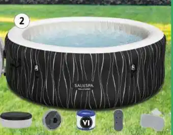 Saluspa Hollywood Spa Inflable 77 x 26 pulgadas (1.96m x 66cm