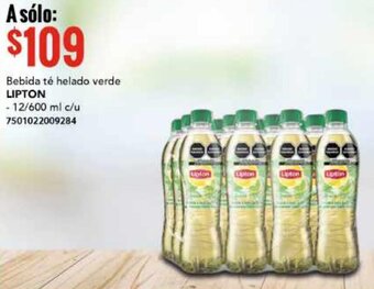 City Club Bebida Té Helado Verde Lipton 12/600ml oferta