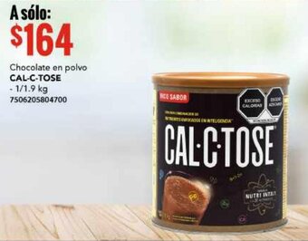 Chocolate en Polvo Cal-C-Tose 1.9kg