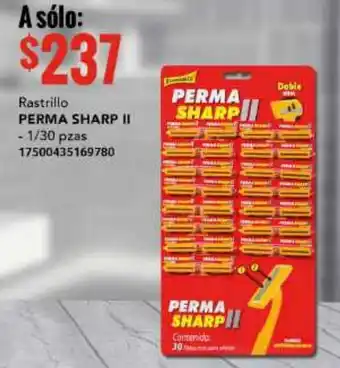 City Club Rastrillo Perma Sharp II 30 pzas oferta
