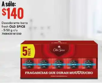 City Club Desodorante Barra Fresh Old Spice 5/50g oferta
