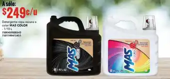 City Club Detergente Ropa Oscura o Color Mas Color 10L oferta