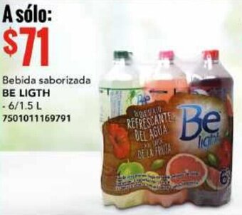 Bebida Saborizada Be Light 6/1.5L