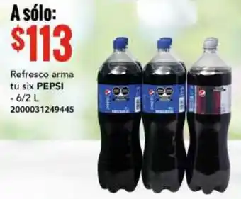 Feresco Arma Tu Six Pepsi 6/2L
