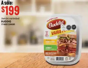 City Club Jamón Variedad Buddig oferta