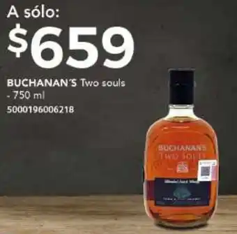 City Club Buchanan's Two Souls 750ml oferta