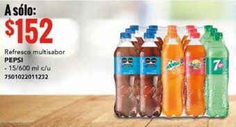 City Club Refresco Multisabor Pepsi 15/600ml oferta