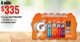 Bebida Gatorade 24/600ml
