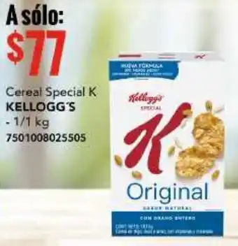 City Club Cereal Special K Kellogg's 1kg oferta