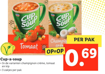 Lidl Cup-a-soup aanbieding