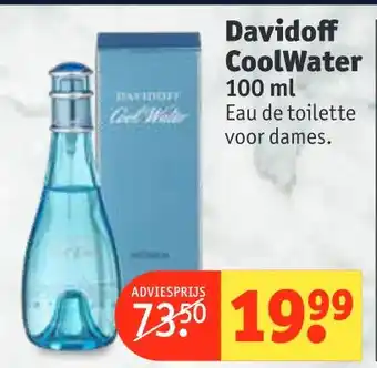 Kruidvat Davidoff CoolWater 100ml aanbieding