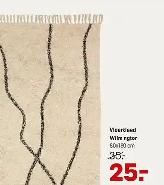 Kwantum Vloerkleed wilmington aanbieding