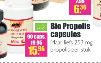 Gezond & Wel Bio propolis | capsules aanbieding