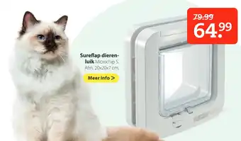 Pets Place Sureflap dierenluik aanbieding