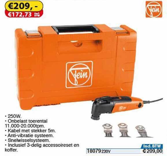 Fein MultiMaster MM300 Plus Start aanbieding bij Toolstation