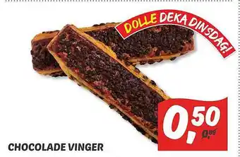 Dekamarkt Chocolade Vinger aanbieding