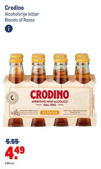 Makro Crodino aanbieding