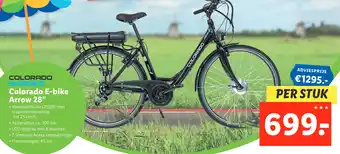 Lidl Colorado E-bike Arrow 28" aanbieding