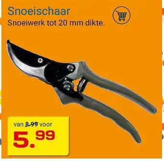 Kluswijs Snoeischaar aanbieding